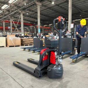 XE NÂNG TAY ĐIỆN GẮN CÂN ĐIỆN TỬ JIALIFT