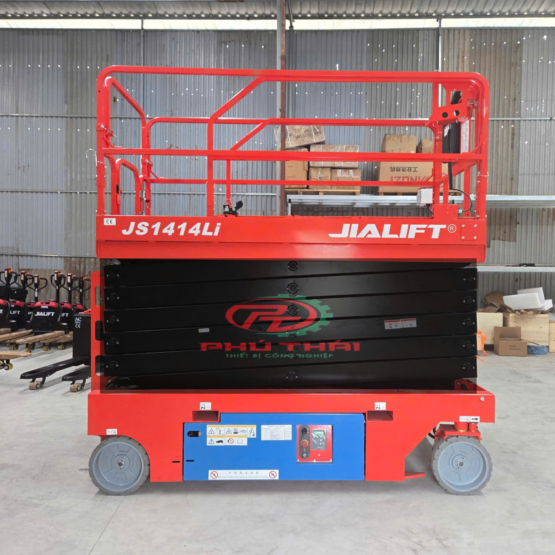 XE NÂNG NGƯỜI CẮT KÉO 14M JIALIFT JS1414