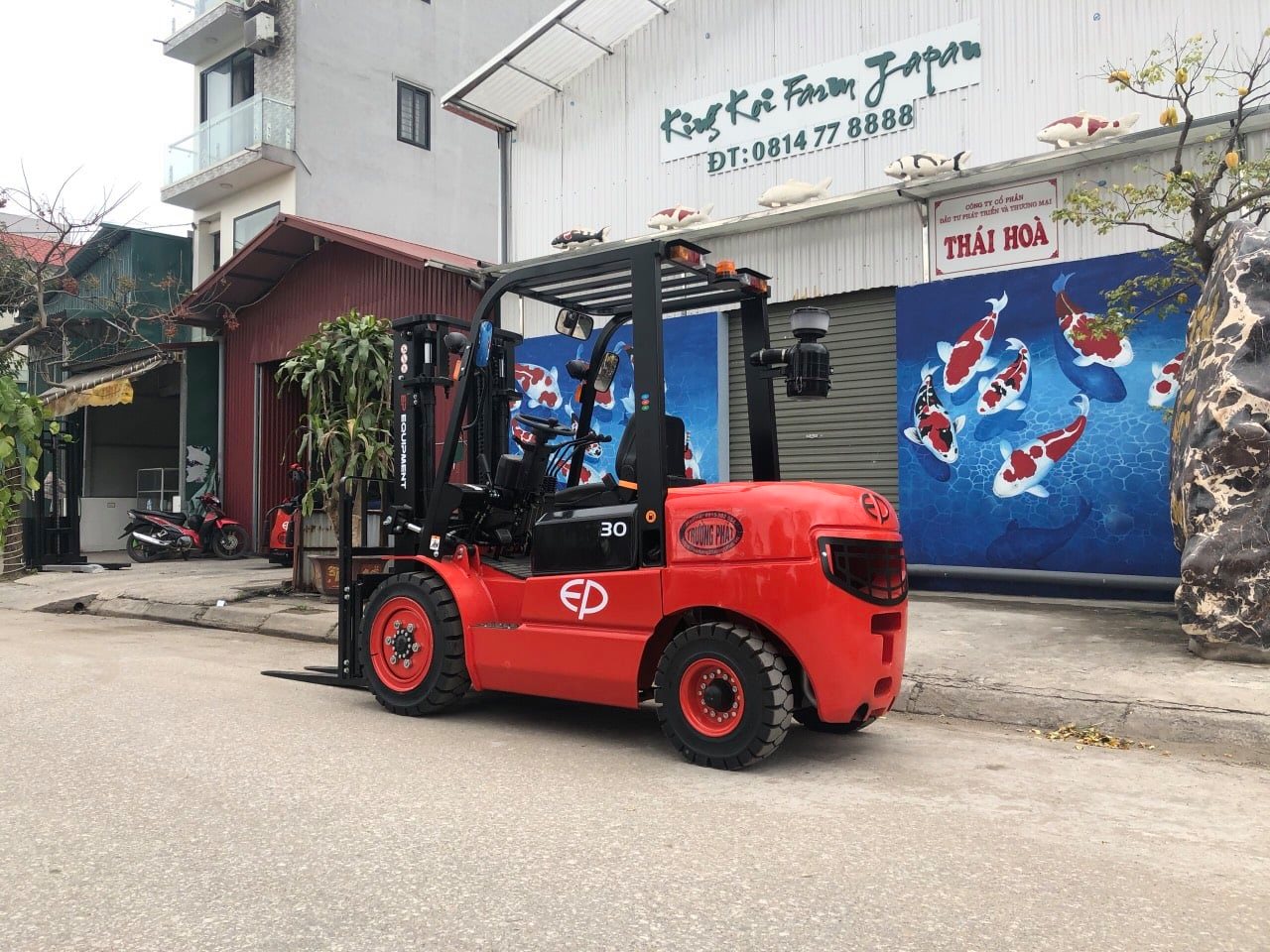 XE NÂNG DẦU EP CPCD30T3 - Ảnh 2
