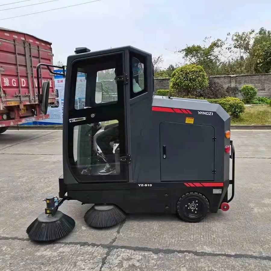 XE QUÉT RÁC NGỒI LÁI YANGZI S10 - Ảnh 4