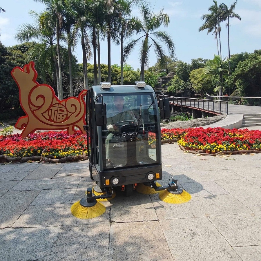 XE QUÉT RÁC NGỒI LÁI YANGZI S10 - Ảnh 6