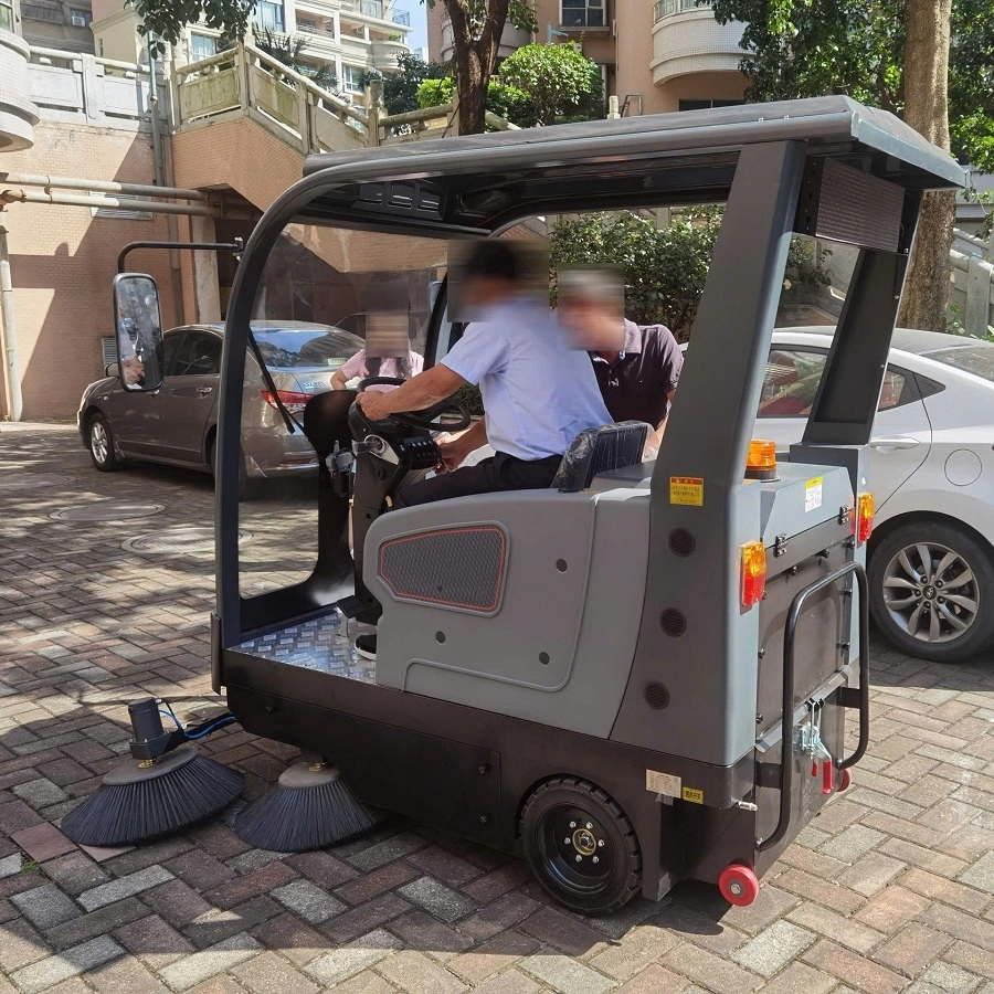 XE QUÉT RÁC NGỒI LÁI YANGZI S9 - Ảnh 7