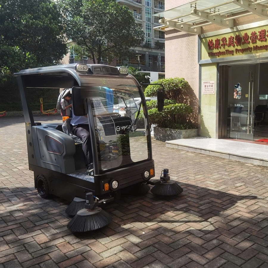 XE QUÉT RÁC NGỒI LÁI YANGZI S9 - Ảnh 5