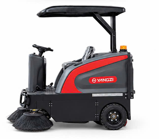 XE QUÉT RÁC NGỒI LÁI YANGZI SR140/120 - Ảnh 2